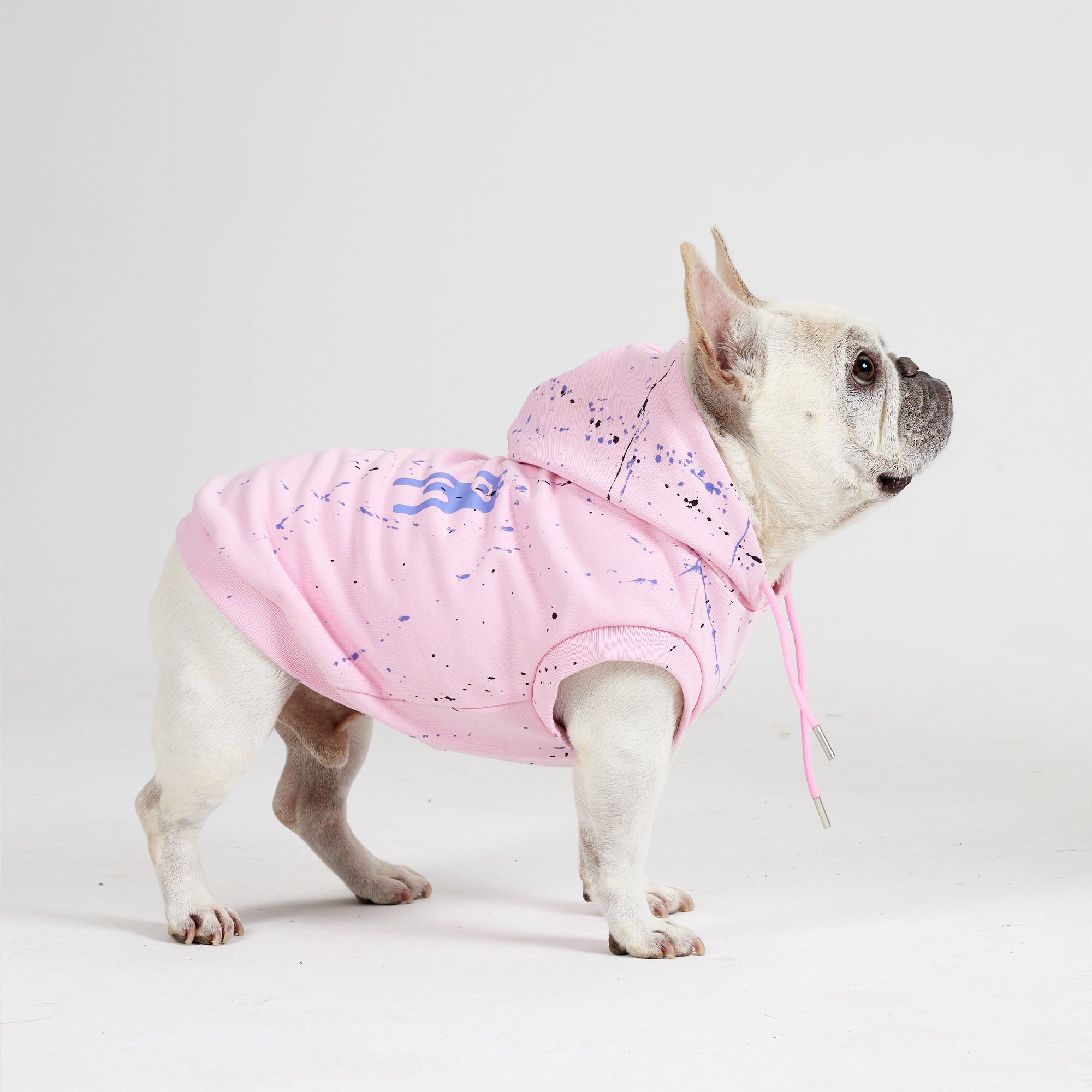 Adidog hoodie hot sale pink