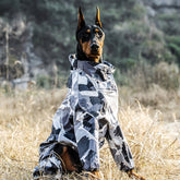 Camo Brush Dog Raincoats