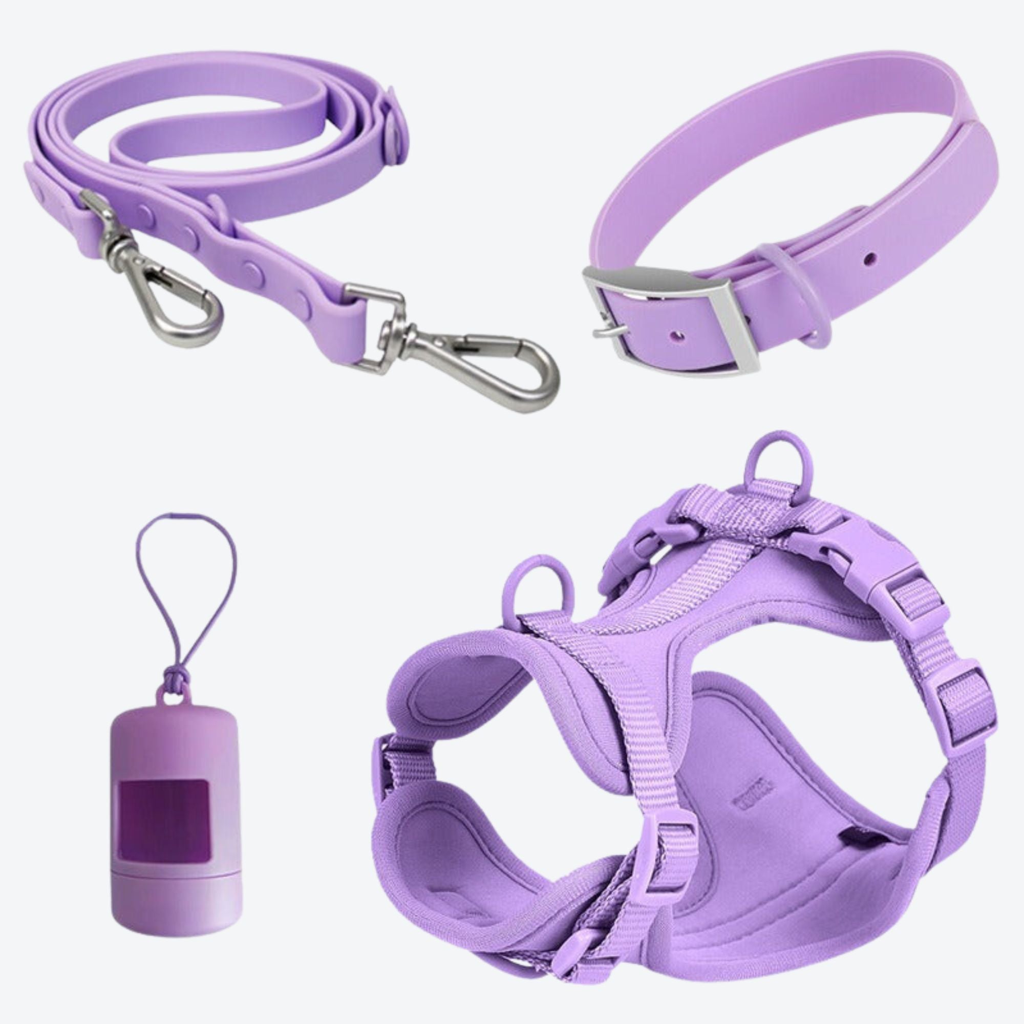 Purple Puppy dog toy with walking leash!