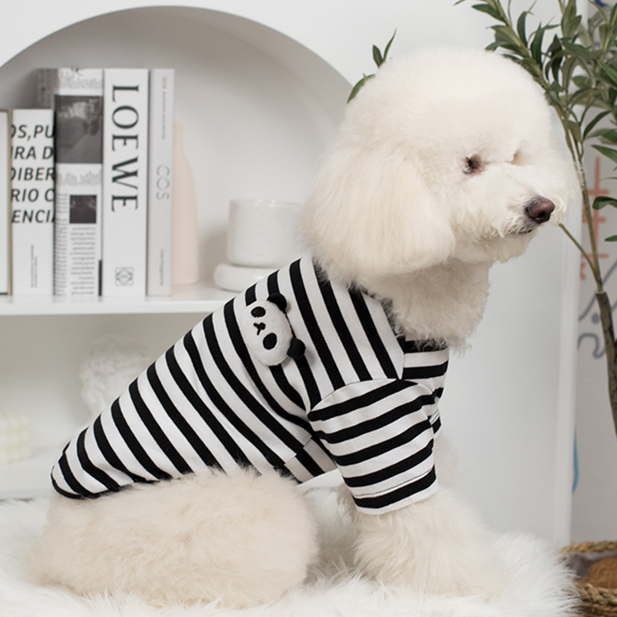 Pupwonders | Striped Dog T-shirt