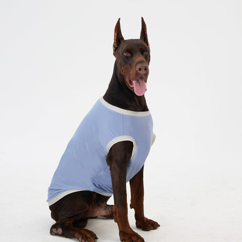 Elastic Ultrathin Dog Cooling T-Shirt - Blue