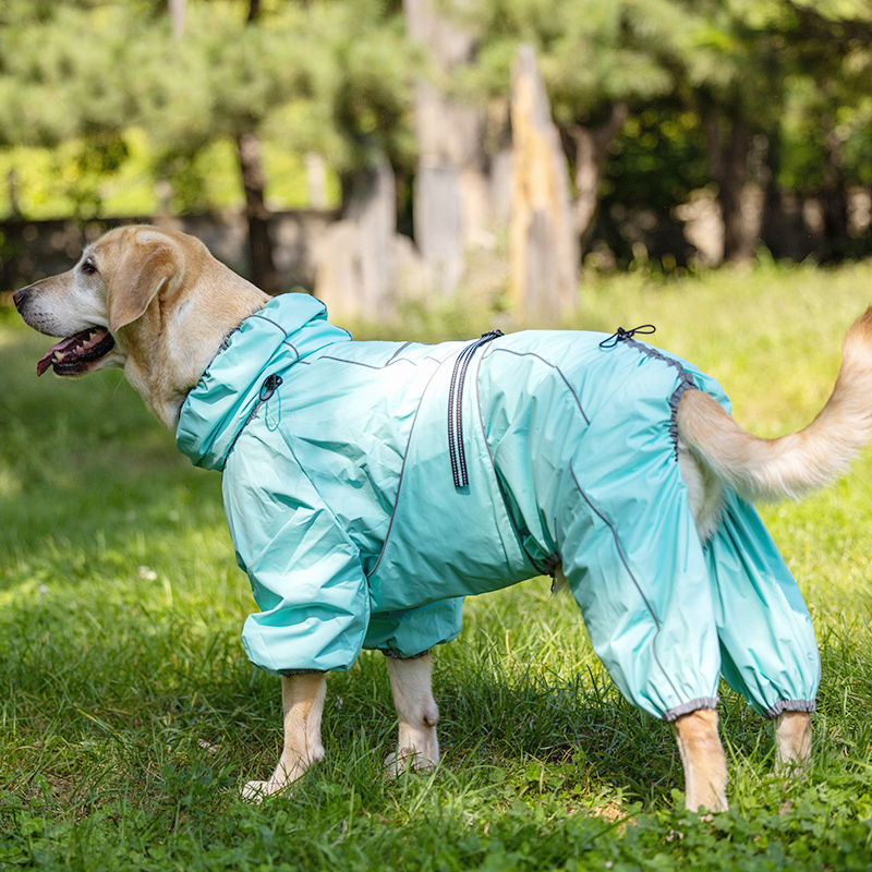 Pupwonders | Waterproof Outdoor Dog Raincoat,Blue