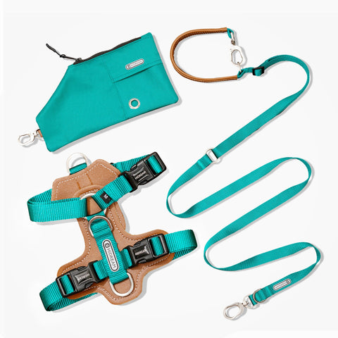 HiDream | Dog Harness & Leash set with Cross Body Bag