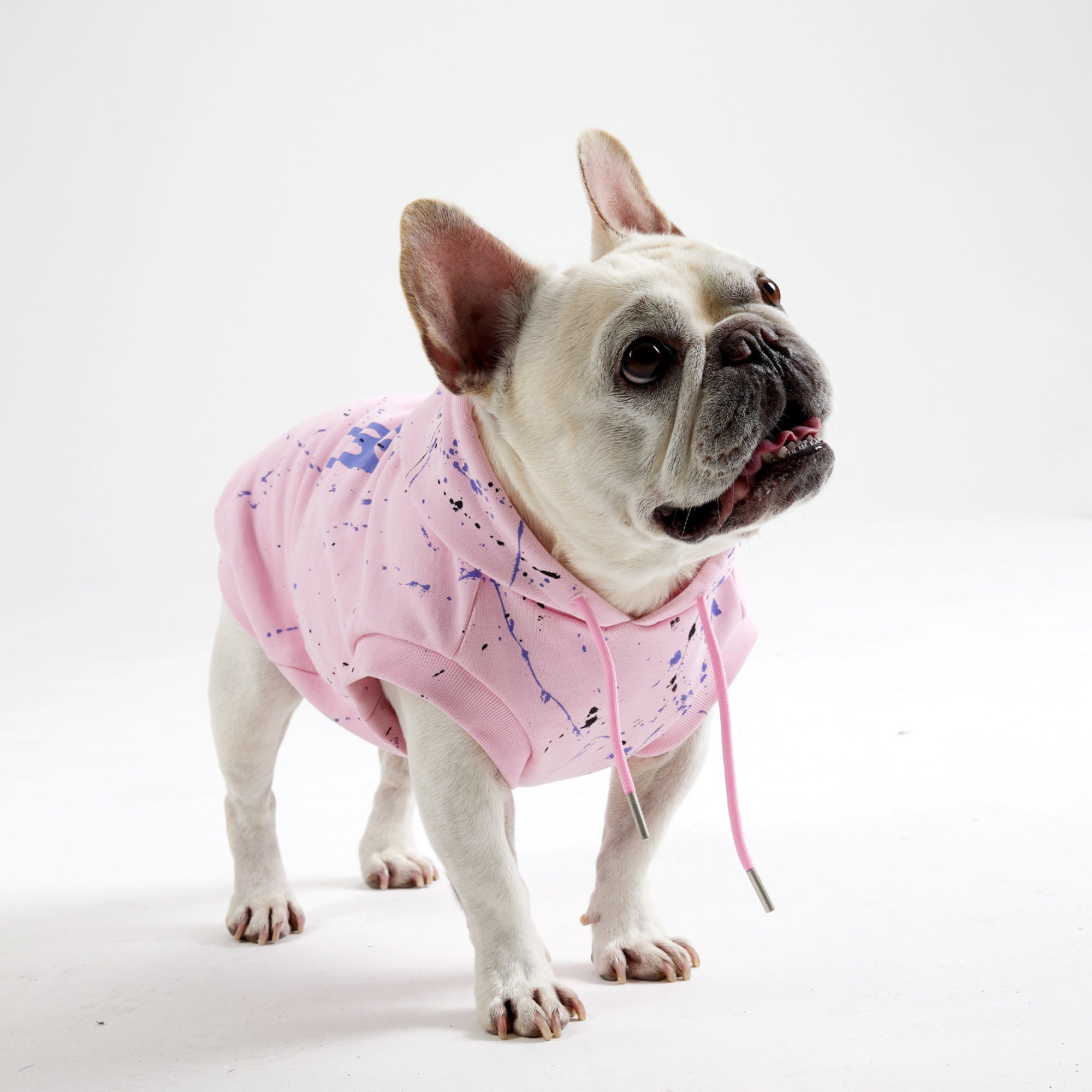 Pupwonders| 100% Cotton Dog Hoodie - Pink