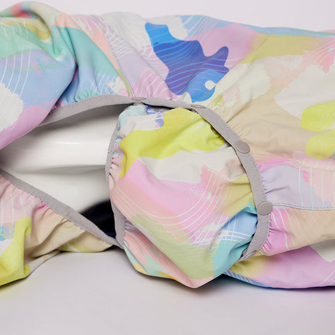 Corgiology| Rainbow Pop Dog Raincoat,Rainbow