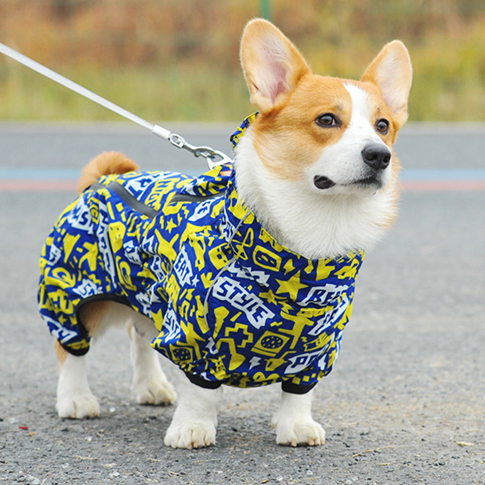 Corgiology | Dog Raincoat for Medium-above Size (For Corgi)