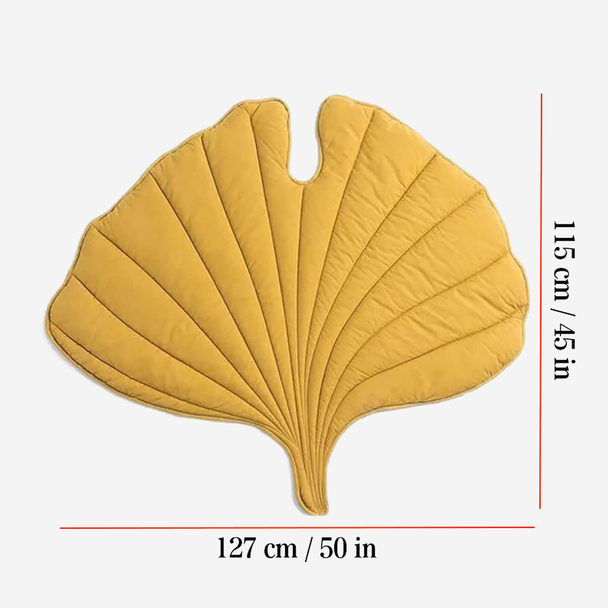 Folding Leaf Shape Dog Mat