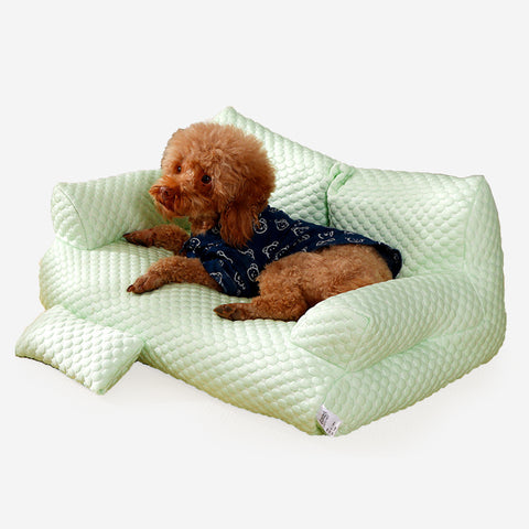 Ice Silk Cooling Dog Bed