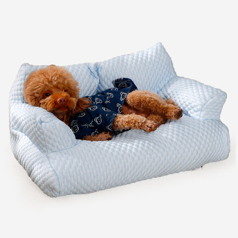 Ice Silk Cooling Dog Bed