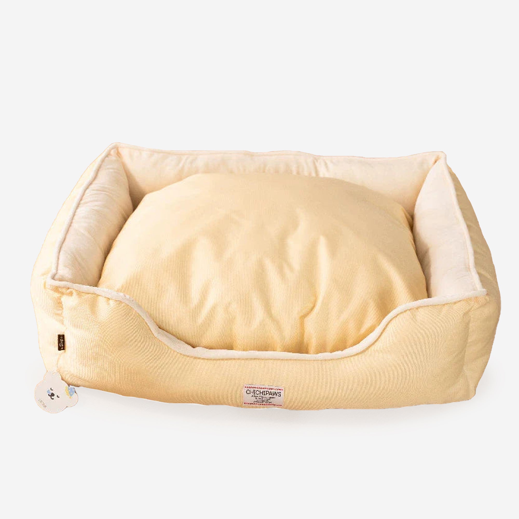 Chichipaws | Four Seasons Baby Flannel Square Soft Pet Bed