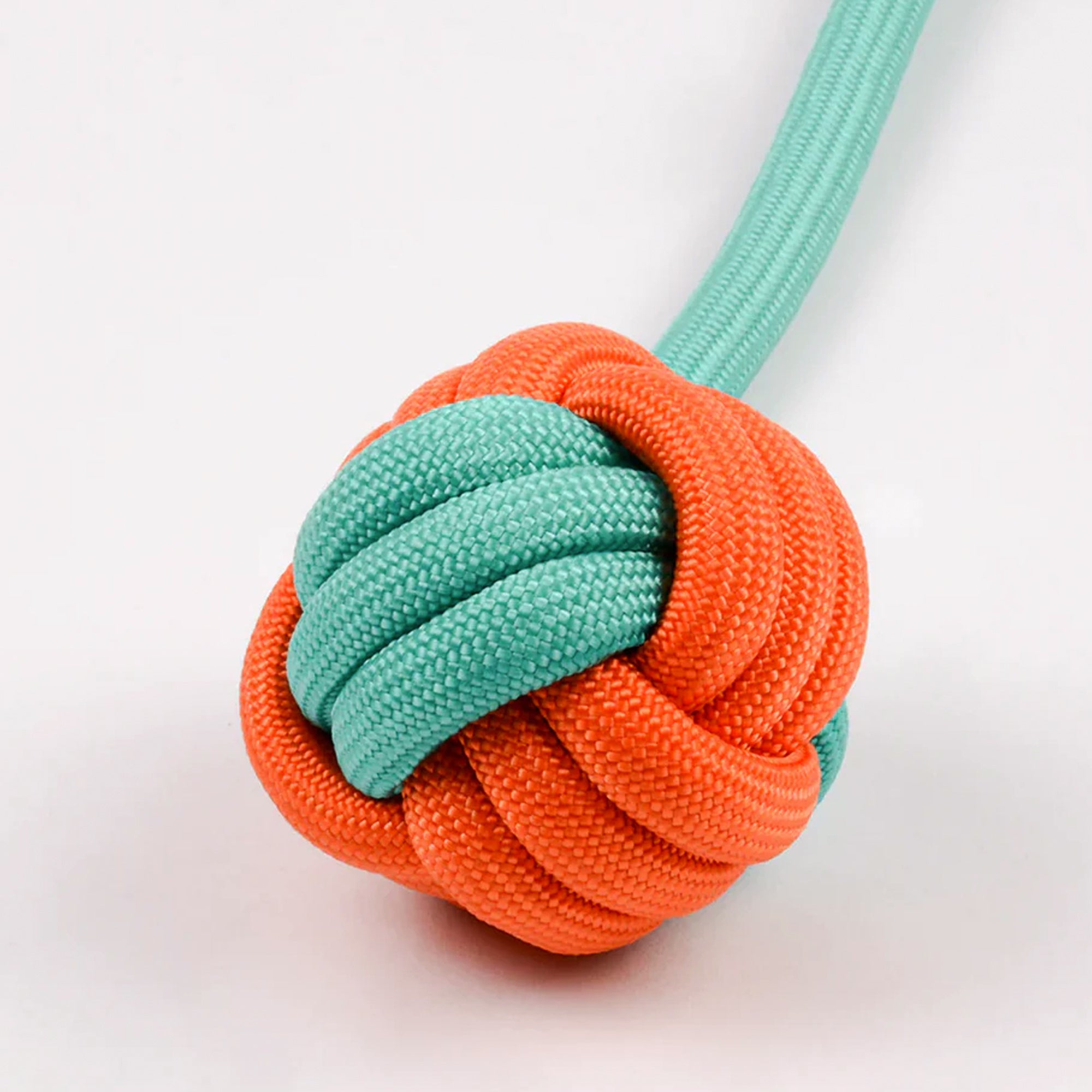 Pupwonders | Nylon Rope and Ball Tug Toy With Loop